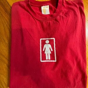 Vintage Girl skateboard shirt